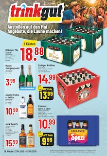 Bier im EDEKA Prospekt "Aktuelle Angebote" mit 24 Seiten (Hückelhoven)