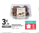 E.Leclerc Angoulême - Promo Roses des sables au chocolat au lait Promo Roses des sables au chocolat au lait à 3,90 € dans le catalogue E.Leclerc à Angoulême