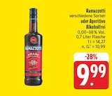 Ramazzotti oder Aperitivo Alkoholfrei Angebote bei EDEKA Würzburg für 9,99 €