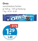 Original im V-Markt Prospekt Original von Oreo im aktuellen V-Markt Prospekt für 1,29 €