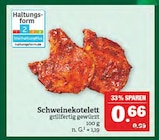 Marktkauf Wittgendorf - Schweinekotelett Angebot im Prospekt Schweinekotelett bei Marktkauf im Wittgendorf Prospekt für 0,66 €