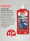 Lackreiniger Intensiv 500 ml von SONAX im aktuellen V-Markt Prospekt für 11,99 €