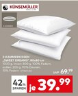 3-Kammerkissen Sweet Dreams im Angebot bei porta Möbel in Minden 3-Kammerkissen Sweet Dreams Angebote von Künsemüller bei porta Möbel Minden für 39,99 €