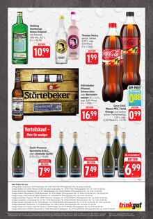 Coca Cola im aktuellen Trinkgut Prospekt (Heilbronn) Coca Cola im Trinkgut Prospekt "Aktuelle Angebote" mit 2 Seiten (Heilbronn)