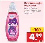 Aktuelles Waschmittel Magic Wash Angebot bei Netto Marken-Discount in Halle (Saale) ab 4,99 €