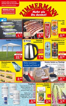 Zimmermann Prospekt der aktuellen Woche, gültig von 30.05.2023 bis 03.06.2023 Aktueller Zimmermann Prospekt "Mehr als Du denkst!" mit 10 Seiten