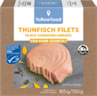 Thunfisch in Öl von followfood für 2,29 € bei budni im Angebot Thunfisch in Öl von followfood im aktuellen budni Prospekt