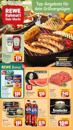 REWE Prospekt "Dein Markt" für Leverkusen, 27 Seiten, 04.08.2025 - 09.08.2025