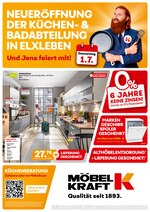 Möbel Kraft Prospekt für Vieselbach mit 8 Seiten Möbel Kraft Prospekt für Vieselbach: "NEUERÖFFNUNG DER KÜCHEN- & BADABTEILUNG", 8 Seiten, 02.07.2021 - 27.07.2021