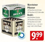 Pilsener Angebote von Warsteiner bei famila Nordost Neustadt für 9,99 €
