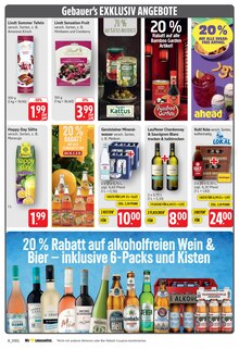Bier im aktuellen E center Prospekt (Schwäbisch Gmünd) Bier im E center Prospekt "Aktuelle Angebote" mit 38 Seiten (Schwäbisch Gmünd)