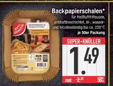 Backpapierschalen im aktuellen EDEKA Prospekt für 1,49 €