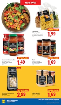 Promotion Poivron dans le prospectus Lidl, valable du 17/07/2025 au 23/07/2025 Promo Poivron dans le catalogue Lidl du moment à la page 28