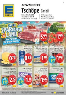 Aktueller EDEKA Prospekt "Aktuelle Angebote" Seite 1 von 24 Seiten für Düsseldorf