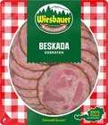 Käsewurst oder Beskada im REWE Prospekt Käsewurst oder Beskada von Wiesbauer im aktuellen REWE Prospekt für 1,79 €