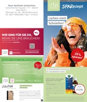 Aktueller LINDA Premiumapotheke Apotheken Prospekt in Edingen-Neckarhausen und Umgebung, "Aktuelle Angebote" mit 3 Seiten, 01.01.2026 - 31.01.2026