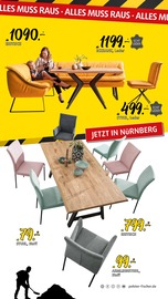 Aktueller Polstermöbel Fischer Prospekt mit Stuhl, "RÄUMUNGSVERKAUF", Seite 10