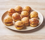 BURGERS APÉRITIF CHEESBURGER OU BARBECUE en promo chez Super U BURGERS APÉRITIF CHEESBURGER OU BARBECUE dans le catalogue Super U