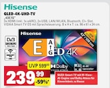 Aktuelles QLED-4K-UHD-TV 43E7Q Angebot bei Marktkauf in Ulm ab 239,99 €