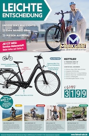 Fahrrad im Zweiradcenter Markgraf & Linn GmbH Prospekt in Dortmund Aktueller Zweiradcenter Markgraf & Linn GmbH Prospekt mit Fahrrad, "LEICHTE ENTSCHEIDUNG", Seite 1
