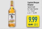 Original Spiced Gold Angebote von Captain Morgan bei diska Freital für 9,99 €