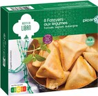 8 fatayers aux légumes - Picard à Mulhouse 8 fatayers aux légumes en promo chez Picard Mulhouse à 4,50 €