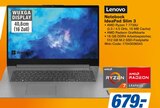 Notebook IdeaPad Slim 3 bei expert im Prospekt "" für 679,00 €