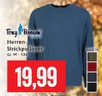 Herren-Strickpullover im Angebot bei Kaufhaus Stolz in Schwerin Herren-Strickpullover Angebote von Tony Brown by STOLZ bei Kaufhaus Stolz Schwerin für 19,99 €