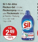 1-für-Alles Flecken-Gel von Sil im aktuellen V-Markt Prospekt für 2,49 €