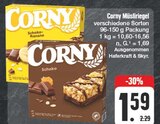 Schoko-Banane im Angebot bei EDEKA in Ansbach Schoko-Banane Angebote von Corny bei EDEKA Ansbach für 1,59 €