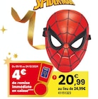 Masque électronique spiderman dans le catalogue JouéClub