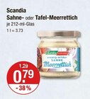 Sahne-Meerrettich im V-Markt Prospekt Sahne-Meerrettich von Scandia im aktuellen V-Markt Prospekt für 0,79 €