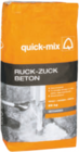 Ruck-Zuck-Beton im Angebot bei toom Baumarkt in Rottenburg Ruck-Zuck-Beton Angebote von quick-mix bei toom Baumarkt Rottenburg für 8,29 €