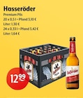 Premium Pils Angebote von Hasseröder bei Getränke Hoffmann Buxtehude für 12,99 €