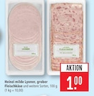Milde Lyoner bei Marktkauf im Holzgerlingen Prospekt für 1,00 €