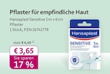 Hansaplast bei mea - meine apotheke im Prospekt "" für 3,65 €