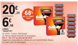 Lames - Gillette dans le catalogue E.Leclerc