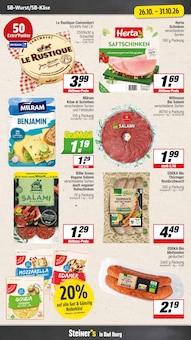 Bratwurst im EDEKA Prospekt "Aktuelle Angebote" mit 23 Seiten (Osnabrück)