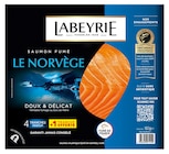 Saumon fumé - LABEYRIE en promo chez Carrefour Boulogne-Billancourt à 7,49 €