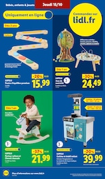 Prix et réduction Jouet Bébé dans le prospectus Lidl en cours Offre Jouet Bébé dans le catalogue Lidl du moment à la page 30