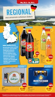 Cola im aktuellen Penny Prospekt (Neubrandenburg) Cola im Penny Prospekt "Wer gĂĽnstig will, muss Penny." mit 51 Seiten (Neubrandenburg)