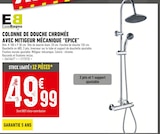 Promo Colonne de douche chromée avec mitigeur mécanique 'Epice' à 49,99 € dans le catalogue Batkor à Bobigny