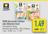 Aktuelles Schinken oder Hähnchen-Brust Angebot bei diska in Erlangen ab 1,49 €