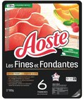 Les fines et fondantes - Aoste dans le catalogue Supermarchés Match