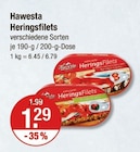 Heringsfilets von Hawesta im aktuellen V-Markt Prospekt für 1,29 €