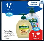 Flüssigseife im Angebot bei budni in Pinneberg Flüssigseife Angebote von Palmolive bei budni Pinneberg für 1,11 €