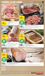 Offre Jambon cuit dans le catalogue Intermarché Super du moment à la page 7