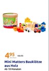 Bauklötze im Angebot bei Action in Stuttgart Bauklötze Angebote von Mini Matters bei Action Stuttgart für 4,95 €