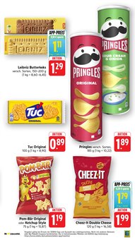 Chips im aktuellen EDEKA Prospekt (Pforzheim) Chips im EDEKA Prospekt "Aktuelle Angebote" mit 45 Seiten (Pforzheim)