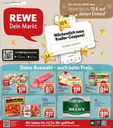 REWE Prospekt "Dein Markt" für Stuttgart, 25 Seiten, 05.12.2022 - 10.12.2022